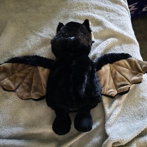 Warm Black and Gray Plush Toy